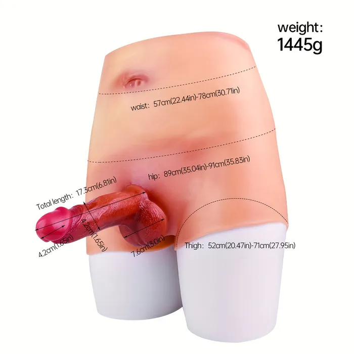 FLT182 Silicone Realistic Dildo Pants Skin Touch Strap On Dildo FRRK Female Sex Toys
