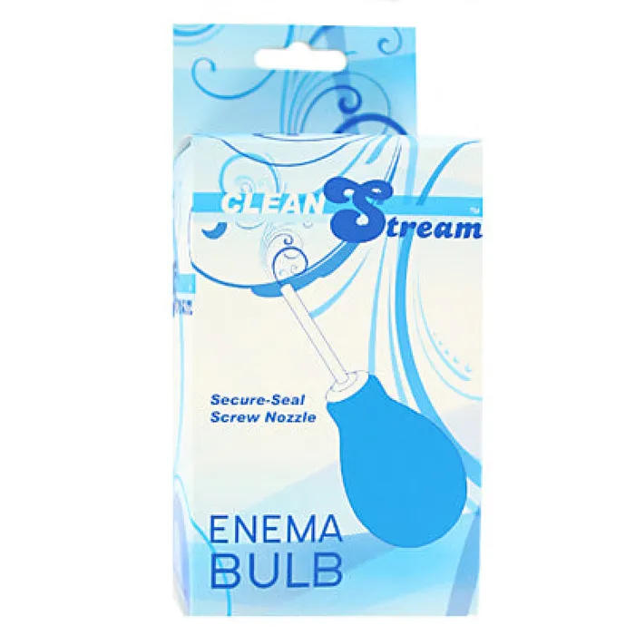 XR Brands Clean Stream Anal Clean Enema Bulb Blue Anal XR Brands Clean Stream Anal Clean Enema Bulb Blue Anal
