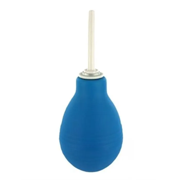 XR Brands Clean Stream Anal Clean Enema Bulb Blue Anal XR Brands Clean Stream Anal Clean Enema Bulb Blue Anal