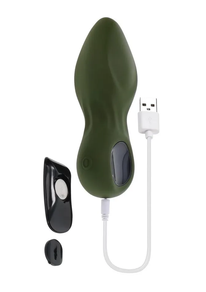Gender X Male Sex Toys Gender X My Secret Garden Rechargeable Silicone Anal Plug with Remote