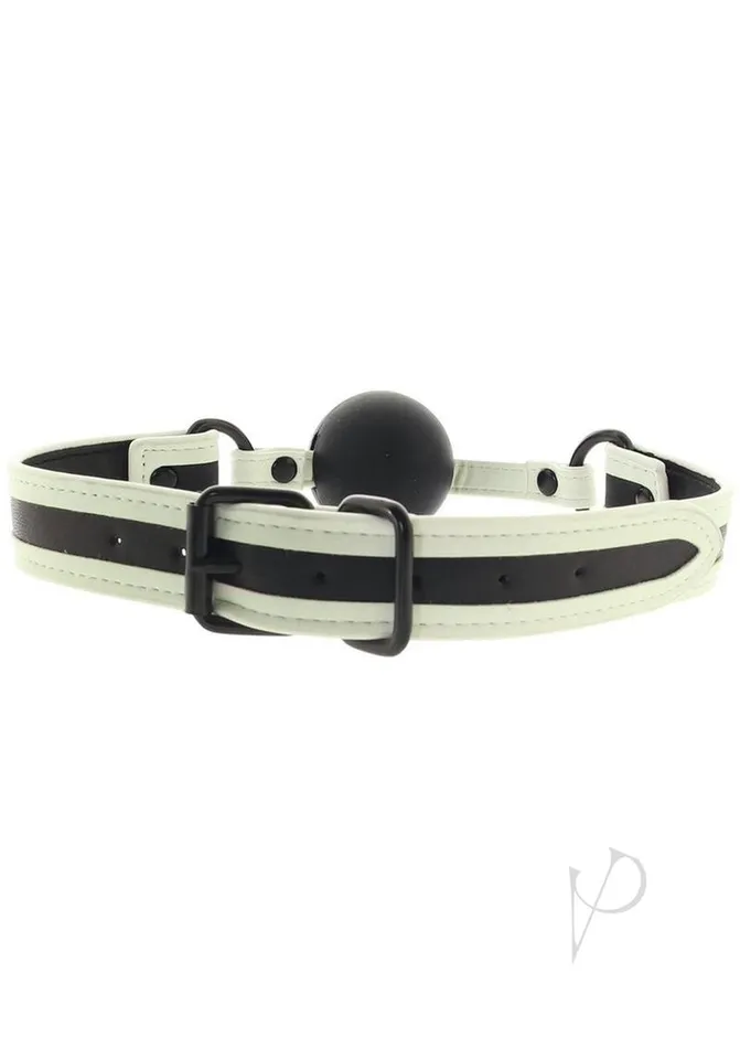Couples Glo Bondage Glo Bondage Ball Gag Green Couples Glo Bondage Glo Bondage Ball Gag Green