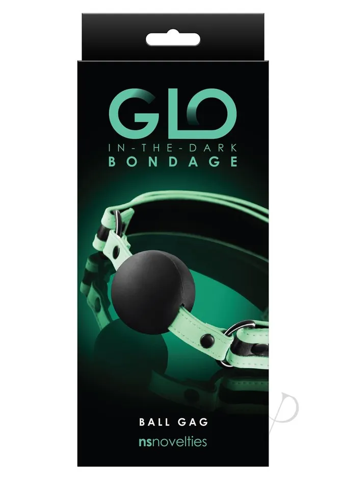 Couples Glo Bondage Glo Bondage Ball Gag Green Couples Glo Bondage Glo Bondage Ball Gag Green