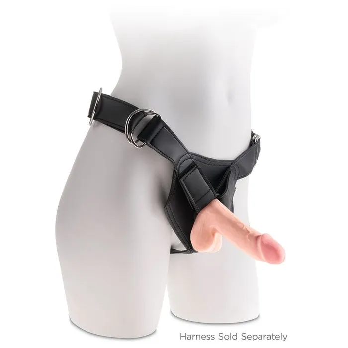 Dildos Pipedream Products Pipedream Products King Cock Plus 65 Triple Density Cock with Balls Beige