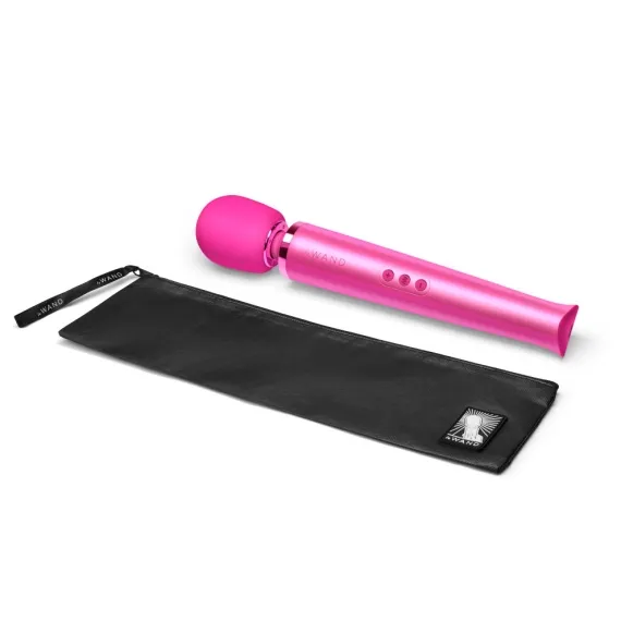 LE Wand Female Sex Toys Rechargeable Vibrating Massager Magenta