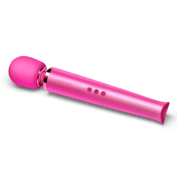 LE Wand Female Sex Toys Rechargeable Vibrating Massager Magenta