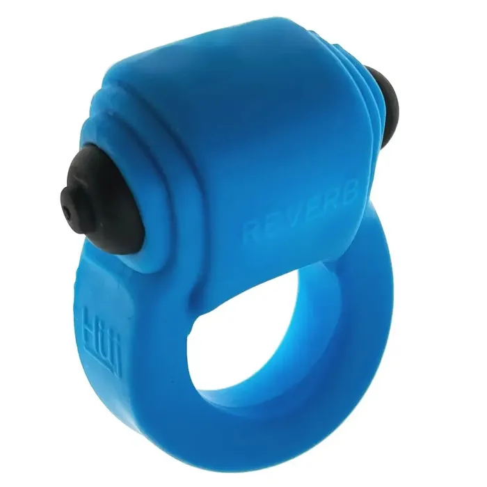 REVRING ring with vibe TEAL ICE w Black Vibe Hunkyjunk Vibrators