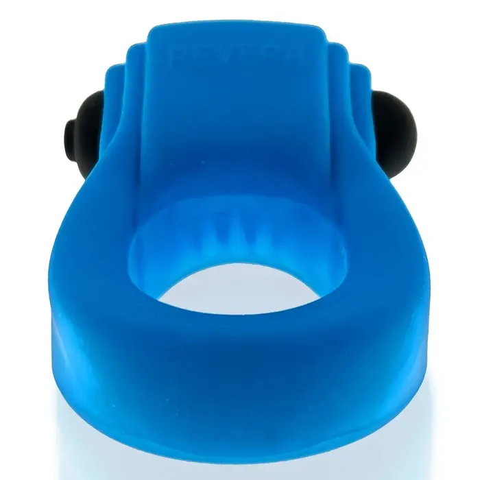 REVRING ring with vibe TEAL ICE w Black Vibe Hunkyjunk Vibrators