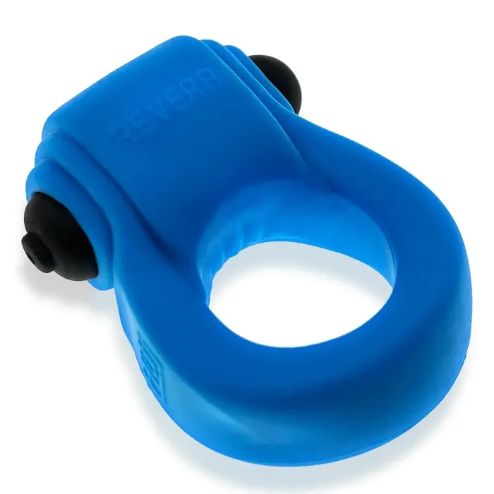 REVRING ring with vibe TEAL ICE w Black Vibe Hunkyjunk Vibrators