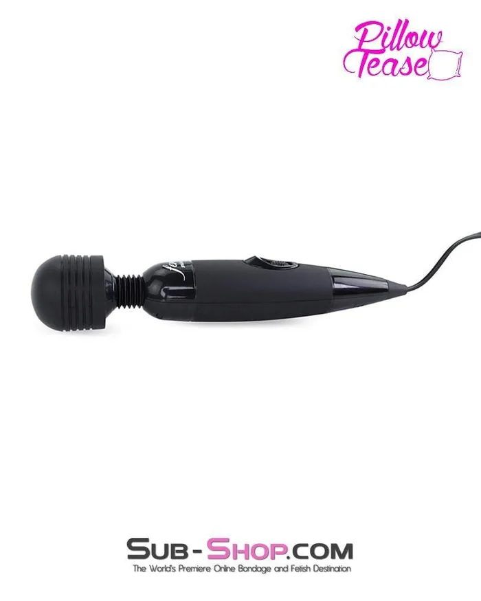 7139M Black Fairy Mini Wand Massager LAST CHANCE Final Closeout Moonwell Vibrators