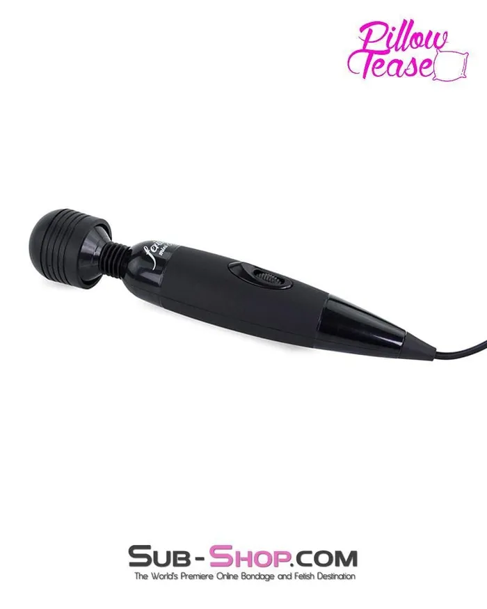 7139M Black Fairy Mini Wand Massager LAST CHANCE Final Closeout Moonwell Vibrators
