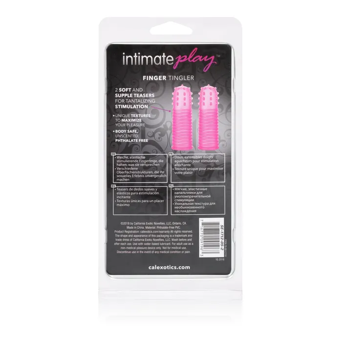 CalExotics Vibrators Intimate Play Finger Tingler Pink CalExotics Vibrators Intimate Play Finger Tingler Pink