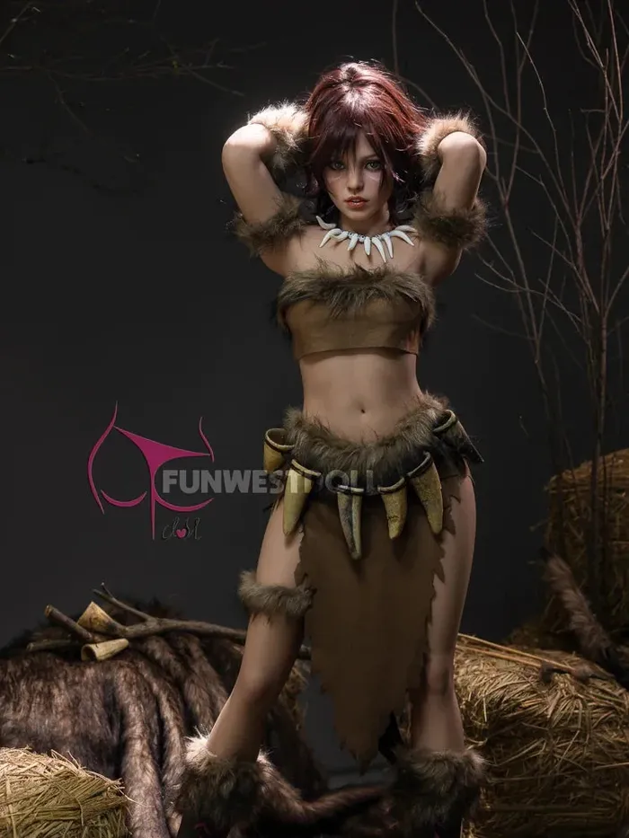 Male Sex Toys Funwest Doll F2225159cm37kg A Cup Fantasy Kylie Cosplay Elf Alien Anime TPE Sex DollFun West Doll